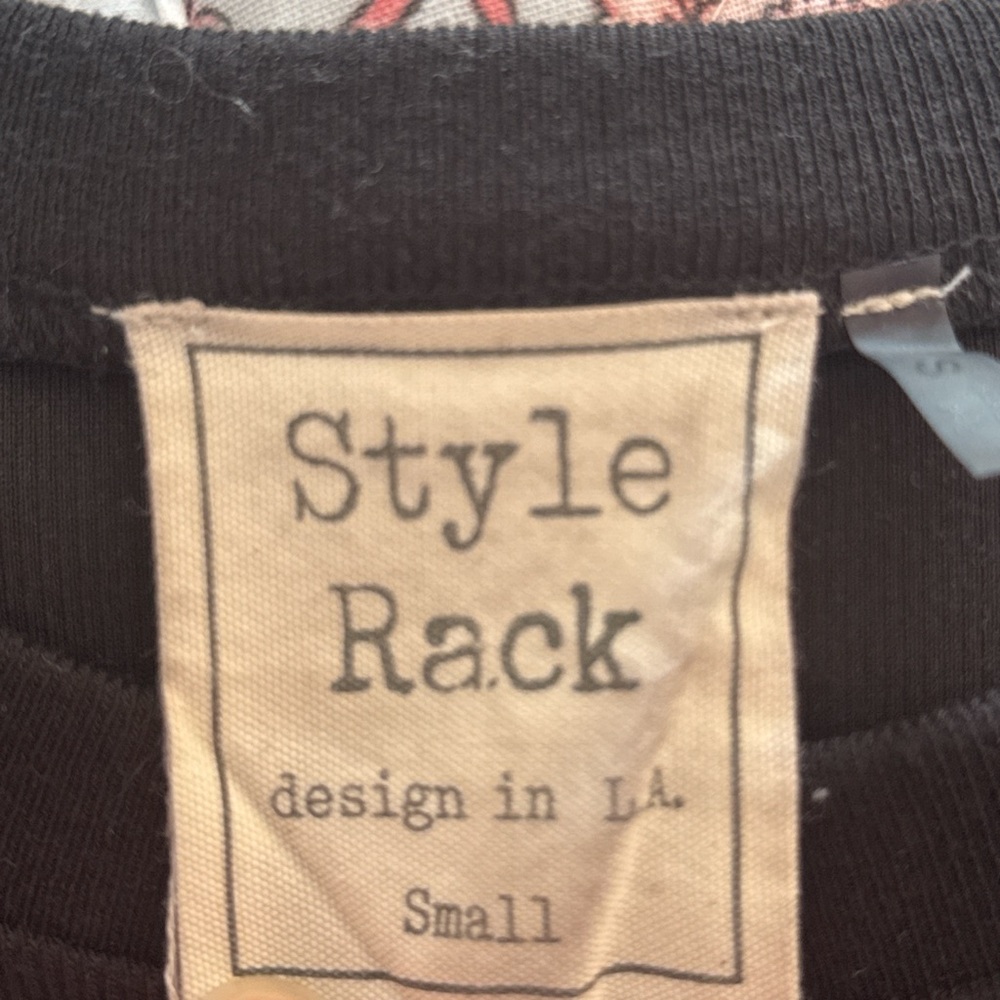 Style Rack Black Ruched Dress - Picture 3 of 4